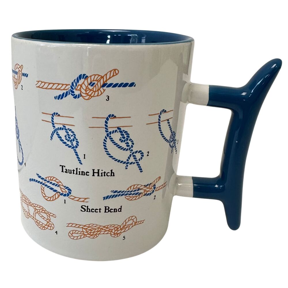The Unemployed Philosophers Guild How To: Knots 14 oz. Coffee Mug #3444